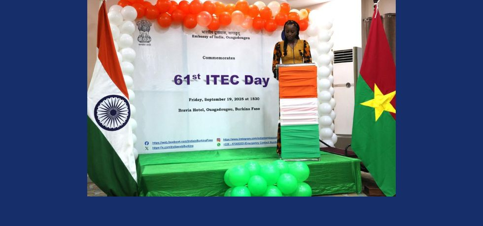 Celebration of 61 st Indian Technical and Economic Cooperation Day – September 19, 2025